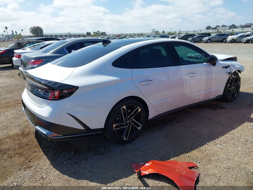 2024 Hyundai Sonata VIN KMHL54JC4RA362138 IAAI salvage auction — FRONT END, Salvage (California), sold $6,200 on 2026-07-29 (photo 4)