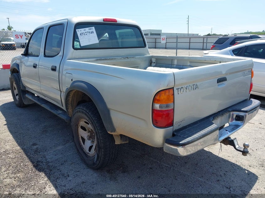 2004 Toyota Tacoma VIN 5TEGN92N64Z466762 IAAI salvage auction — ROOF, Salvage (Oklahoma), sold $1,850 on 2026-07-07 (photo 3)
