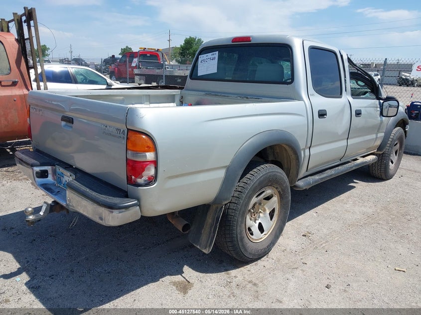 2004 Toyota Tacoma VIN 5TEGN92N64Z466762 IAAI salvage auction — ROOF, Salvage (Oklahoma), sold $1,850 on 2026-07-07 (photo 4)