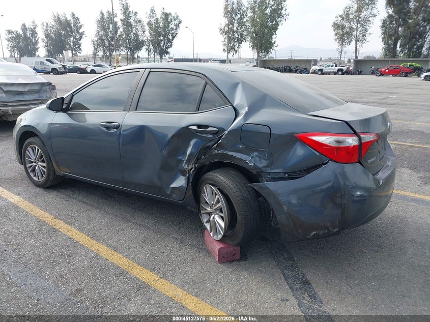 2015 Toyota Corolla VIN 5YFBURHE5FP264766 IAAI salvage auction — SIDE, Salvage (California), sold $2,500 on 2026-07-14 (photo 3)