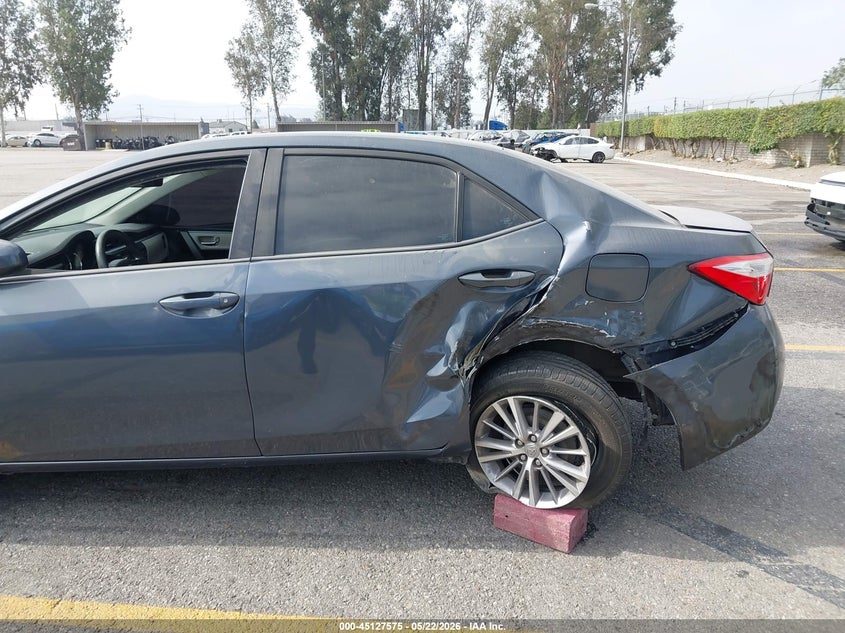 2015 Toyota Corolla VIN 5YFBURHE5FP264766 IAAI salvage auction — SIDE, Salvage (California), sold $2,500 on 2026-07-14 (photo 6)