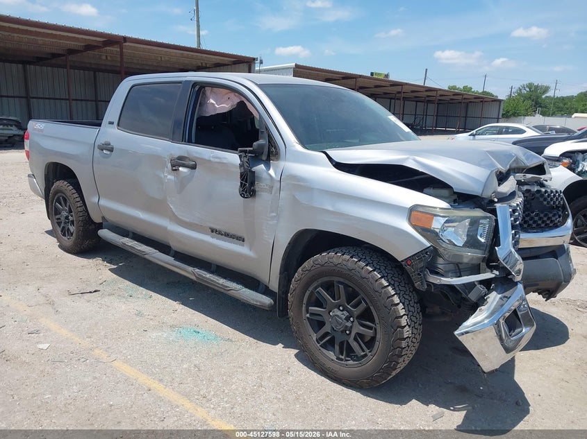 2020 Toyota Tundra VIN 5TFEY5F19LX272022 IAAI salvage auction — FRONT END, Salvage (Texas), sold $11,450 on 2026-07-15 (photo 1)