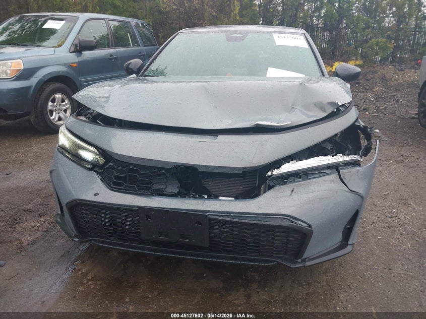 2025 Honda Civic VIN 2HGFE1E51SH475016 IAAI salvage auction — FRONT END, Salvage (Rhode Island), sold $8,100 on 2026-08-22 (photo 6)