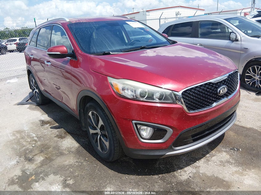 2017 Kia Sorento VIN 5XYPH4A55HG230471 IAAI salvage auction — LEFT REAR, Salvage (Louisiana), sold $1,200 on 2026-07-21 (photo 1)
