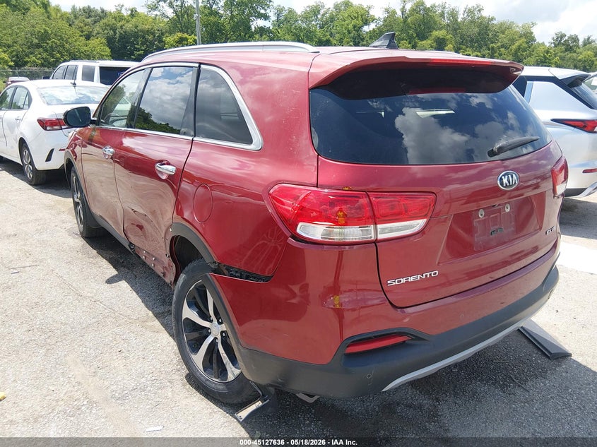 2017 Kia Sorento VIN 5XYPH4A55HG230471 IAAI salvage auction — LEFT REAR, Salvage (Louisiana), sold $1,200 on 2026-07-21 (photo 3)