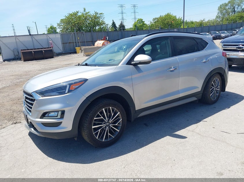 2021 Hyundai Tucson VIN KM8J3CAL5MU316512 IAAI salvage auction — NORMAL WEAR, Salvage (Illinois), sold $5,450 on 2026-07-20 (photo 2)