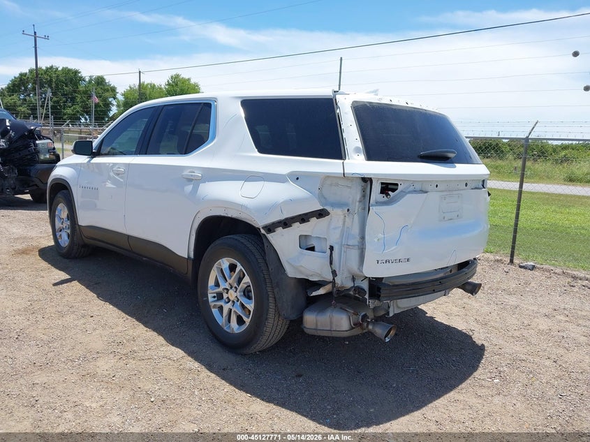 2023 Chevrolet Traverse VIN 1GNERFKW8PJ132788 IAAI salvage auction — LEFT & RIGHT, Original (Texas), sold $9,000 on 2026-07-28 (photo 3)