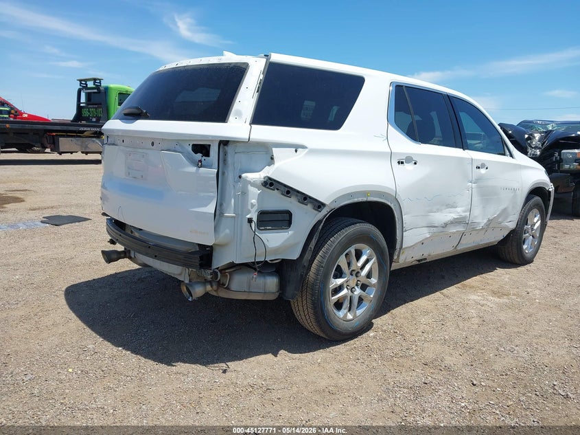 2023 Chevrolet Traverse VIN 1GNERFKW8PJ132788 IAAI salvage auction — LEFT & RIGHT, Original (Texas), sold $9,000 on 2026-07-28 (photo 4)