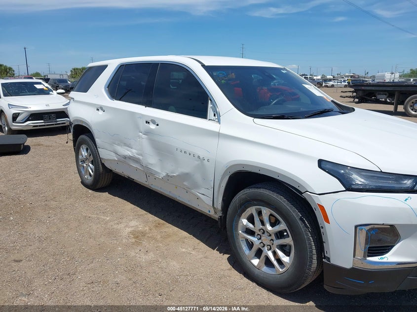 2023 Chevrolet Traverse VIN 1GNERFKW8PJ132788 IAAI salvage auction — LEFT & RIGHT, Original (Texas), sold $9,000 on 2026-07-28 (photo 6)