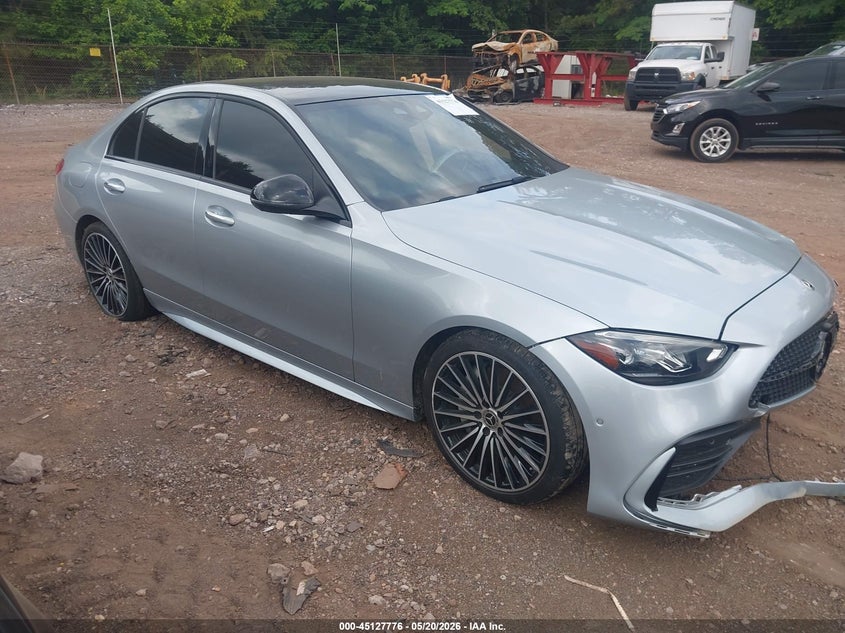 2023 Mercedes-benz C-klasse VIN W1KAF4GB2PR130486 IAAI salvage auction — FRONT END, Salvage (Alabama), sold $13,700 on 2026-07-22 (photo 1)