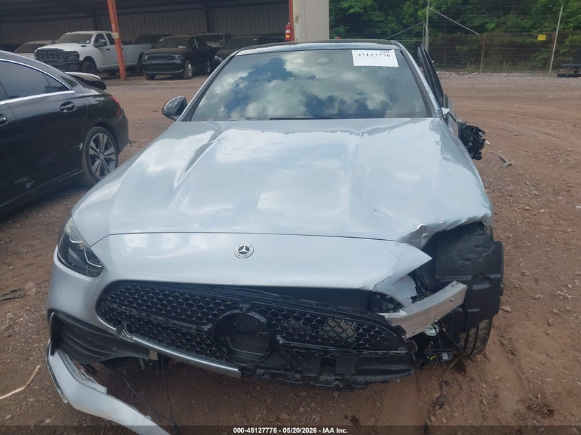 2023 Mercedes-benz C-klasse VIN W1KAF4GB2PR130486 IAAI salvage auction — FRONT END, Salvage (Alabama), sold $13,700 on 2026-07-22 (photo 6)