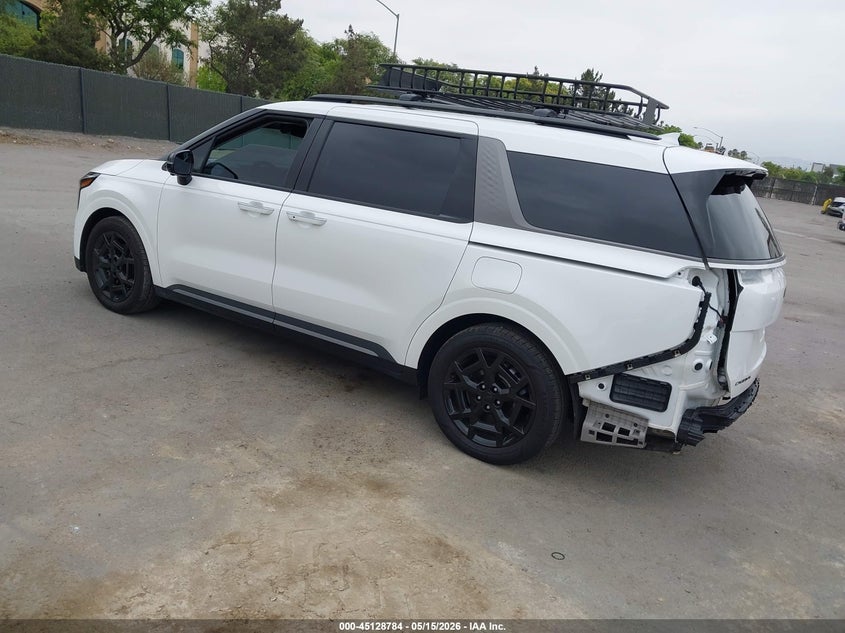 2026 Kia Carnival VIN KNDNE5K36T6558738 IAAI salvage auction — REAR END, Salvage (California), sold $21,100 on 2026-07-17 (photo 3)