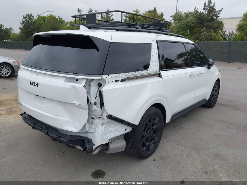 2026 Kia Carnival VIN KNDNE5K36T6558738 IAAI salvage auction — REAR END, Salvage (California), sold $21,100 on 2026-07-17 (photo 6)