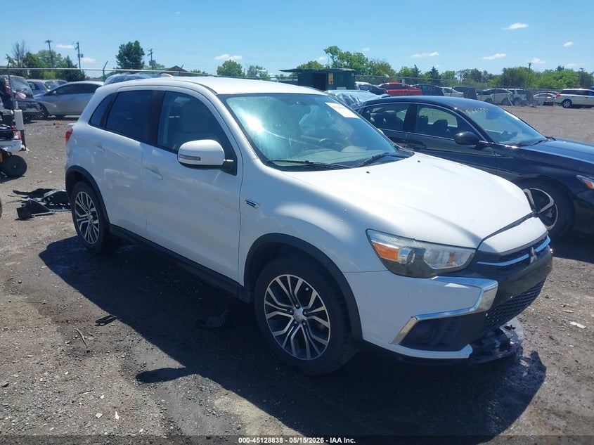2019 Mitsubishi Outlander VIN JA4AP3AU2KU032862 IAAI salvage auction — LEFT FRONT, Salvage (Virginia), sold $3,275 on 2026-07-07 (photo 1)