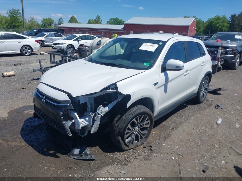 2019 Mitsubishi Outlander VIN JA4AP3AU2KU032862 IAAI salvage auction — LEFT FRONT, Salvage (Virginia), sold $3,275 on 2026-07-07 (photo 2)