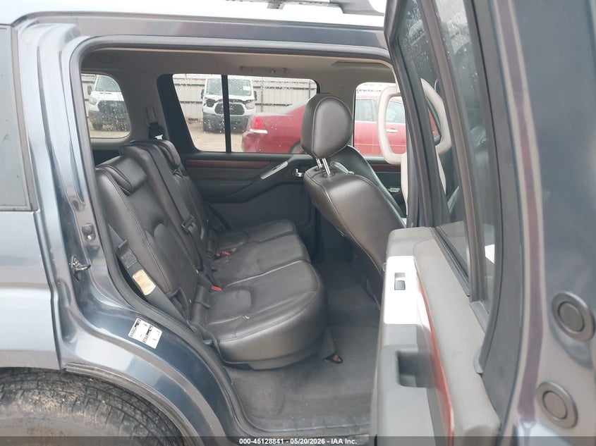 2008 Nissan Pathfinder VIN 5N1BR18B68C620626 IAAI salvage auction — FRONT END, Original (Texas), sold $525 on 2026-07-24 (photo 8)