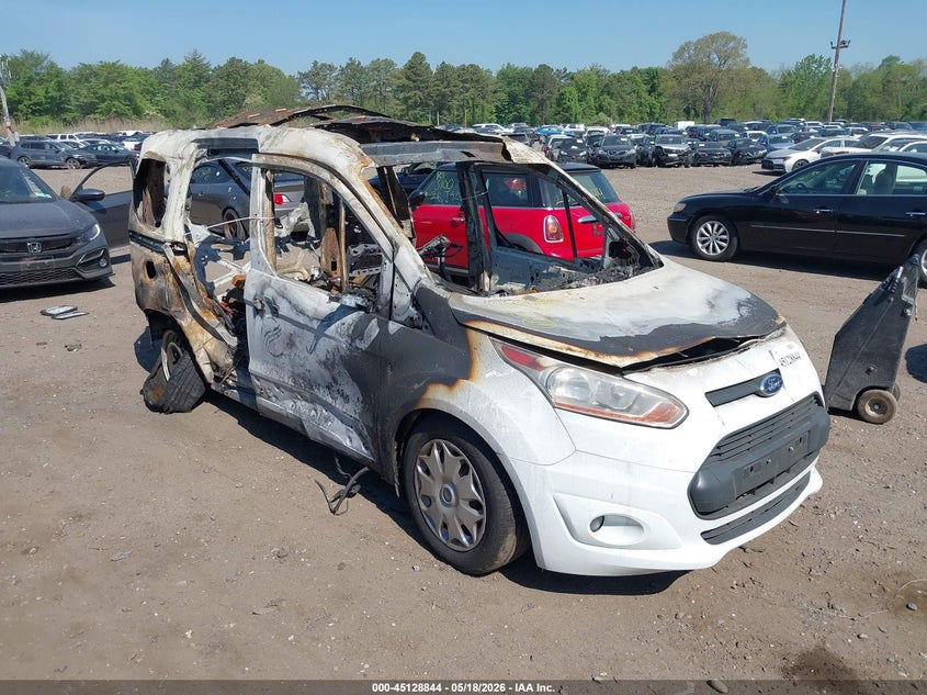 2016 Ford Transit VIN NM0AE8F77G1238907 IAAI salvage auction — BURN, Mv-907A (New York), sold $350 on 2026-07-07 (photo 1)