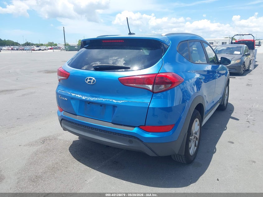 2017 Hyundai Tucson VIN KM8J33A42HU498037 IAAI salvage auction — NORMAL WEAR, Clear (Montana), sold $1,825 on 2026-07-20 (photo 4)