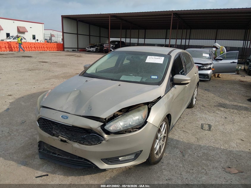 2015 Ford Focus VIN 1FADP3K28FL283127 IAAI salvage auction — FRONT END, Salvage (Texas), sold $700 on 2026-07-21 (photo 2)