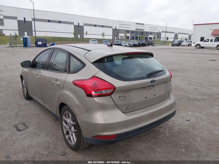 2015 Ford Focus VIN 1FADP3K28FL283127 IAAI salvage auction — FRONT END, Salvage (Texas), sold $850 on 2026-07-21 (photo 3)