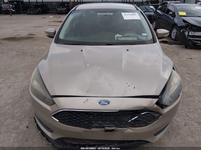 2015 Ford Focus VIN 1FADP3K28FL283127 IAAI salvage auction — FRONT END, Salvage (Texas), sold $850 on 2026-07-21 (photo 6)