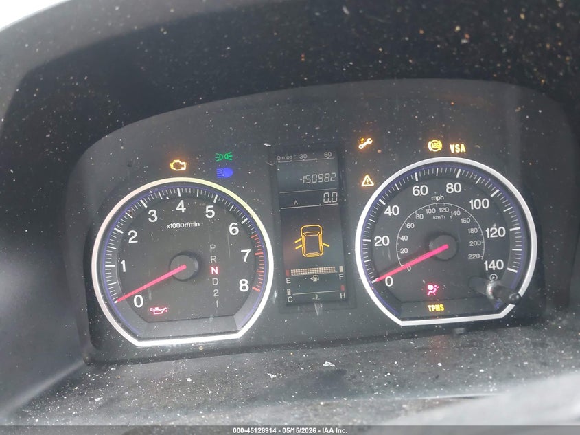 2007 Honda Cr-v VIN JHLRE38347C004671 IAAI salvage auction — ROLLOVER, Non-Repairable (California), sold $250 on 2026-07-08 (photo 7)