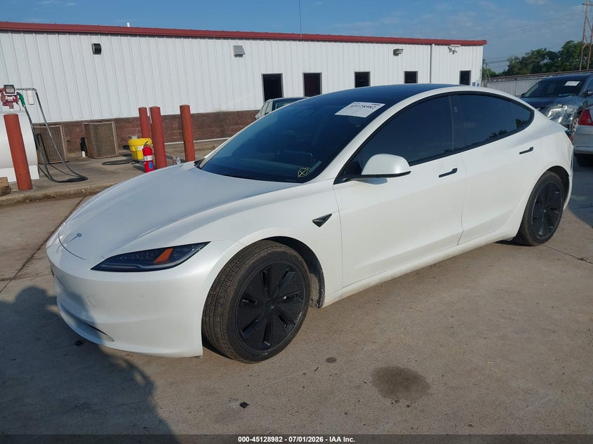 2024 Tesla Model 3 VIN 5YJ3E1EB7RF746281 IAAI salvage auction — REAR END, Clear (Missouri), sold $24,100 on 2026-07-21 (photo 2)