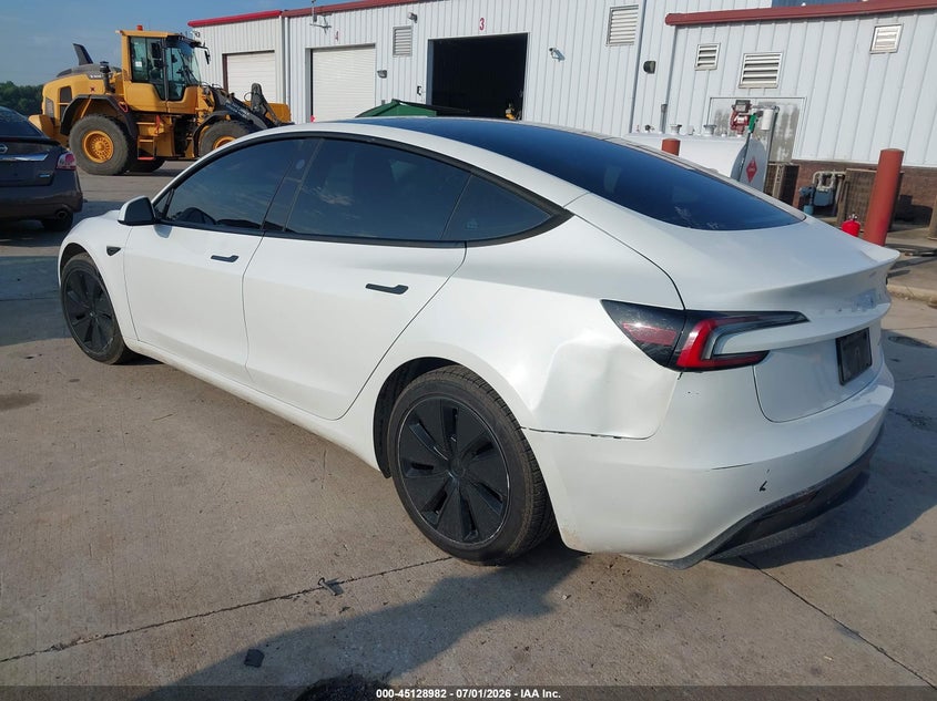 2024 Tesla Model 3 VIN 5YJ3E1EB7RF746281 IAAI salvage auction — REAR END, Clear (Missouri), sold $24,100 on 2026-07-21 (photo 3)