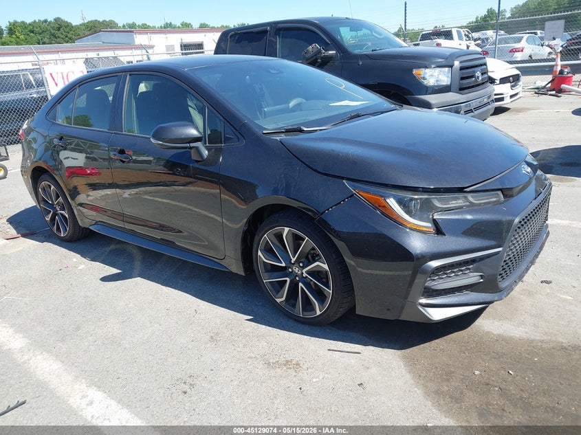 2021 Toyota Corolla VIN JTDS4MCE0MJ060744 IAAI salvage auction — FRONT END, Salvage (Idaho), sold $4,200 on 2026-07-13 (photo 1)
