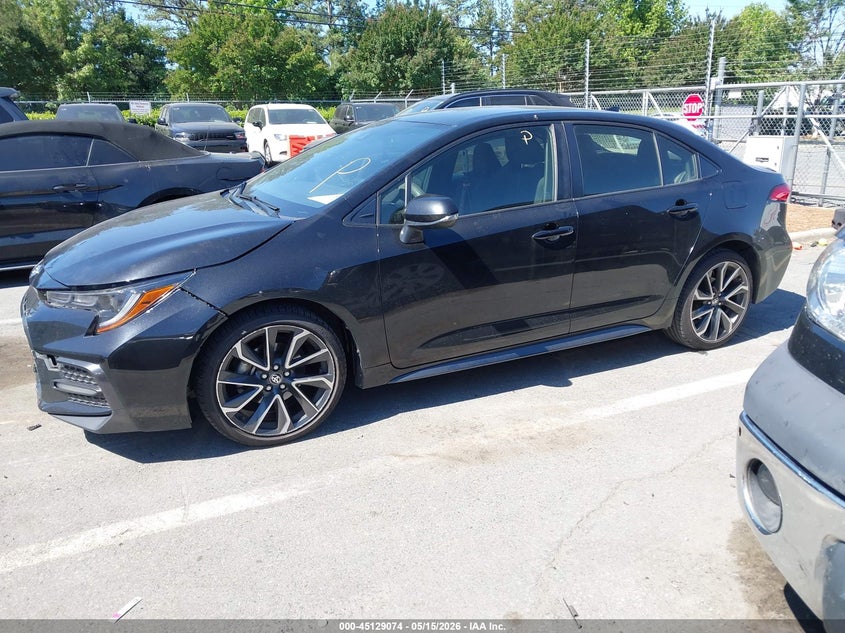 2021 Toyota Corolla VIN JTDS4MCE0MJ060744 IAAI salvage auction — FRONT END, Salvage (Idaho), sold $4,200 on 2026-07-13 (photo 2)