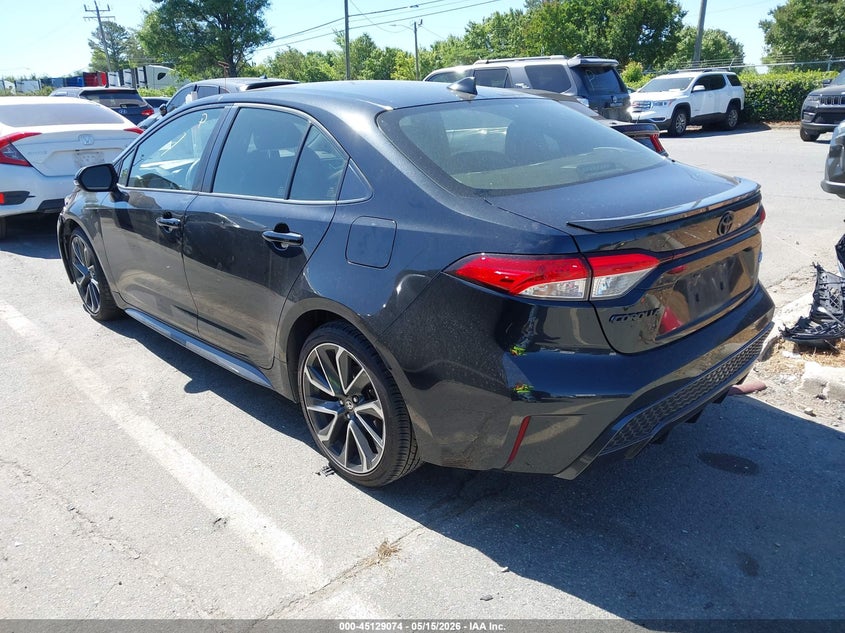 2021 Toyota Corolla VIN JTDS4MCE0MJ060744 IAAI salvage auction — FRONT END, Salvage (Idaho), sold $4,200 on 2026-07-13 (photo 3)