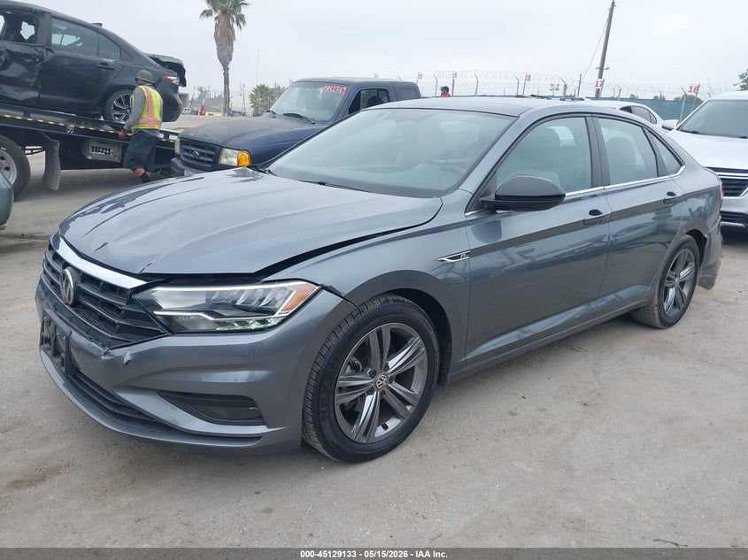 2020 Volkswagen Jetta VIN 3VWCB7BU8LM006319 IAAI salvage auction — FRONT & REAR, Salvage (California), sold $5,100 on 2026-07-11 (photo 2)