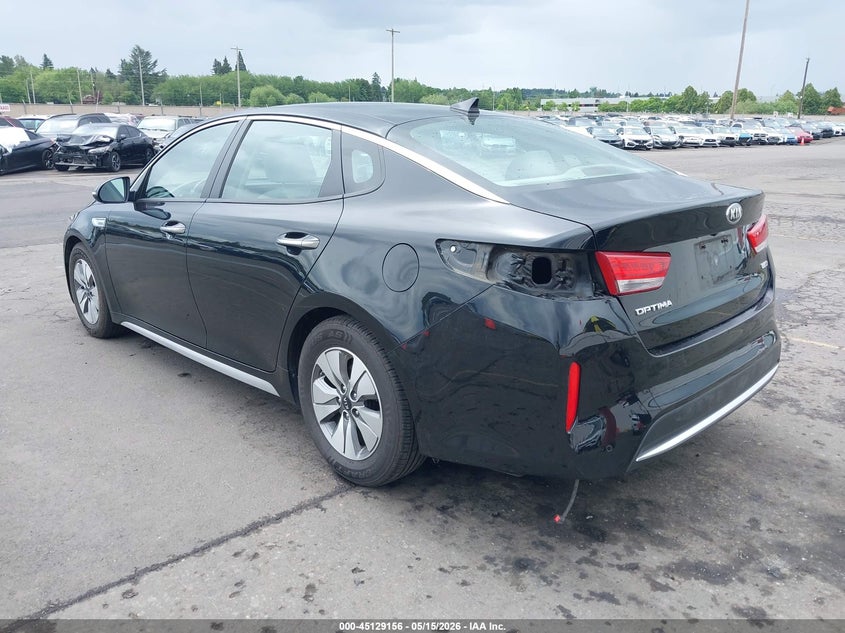 2017 Kia Optima VIN KNAGT4LE2H5012523 IAAI salvage auction — REAR END, Salvage Title, sold $2,700 on 2026-07-31 (photo 3)