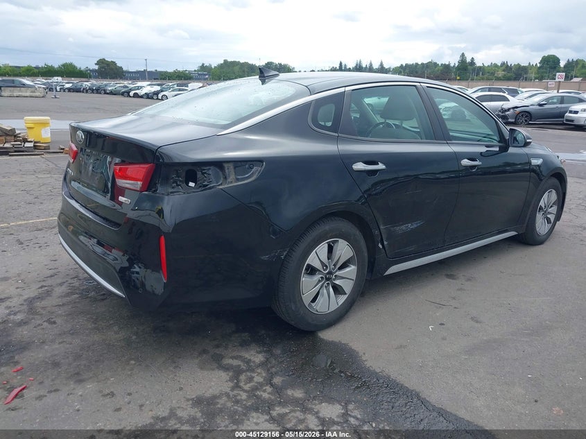 2017 Kia Optima VIN KNAGT4LE2H5012523 IAAI salvage auction — REAR END, Salvage Title, sold $2,700 on 2026-07-31 (photo 4)