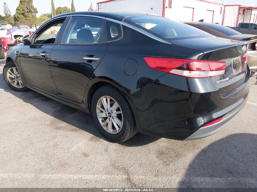 2016 Kia Optima VIN 5XXGT4L34GG114658 IAAI salvage auction — THEFT, Salvage (California), sold $1,850 on 2026-07-23 (photo 3)