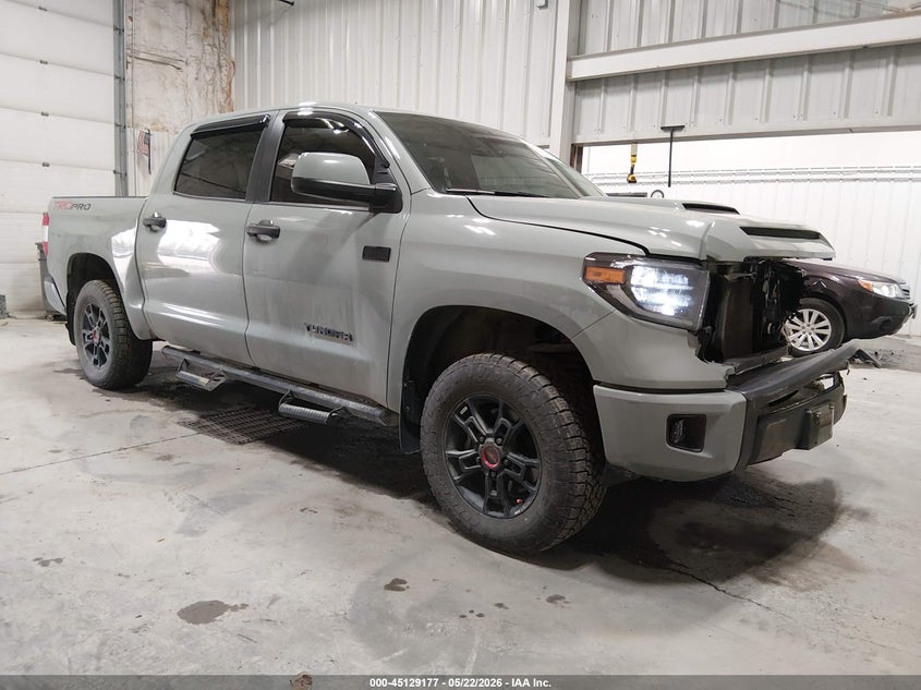 2021 Toyota Tundra VIN 5TFDY5F15MX048856 IAAI salvage auction — FRONT END, Bill Of Sale (Alaska), sold $31,200 on 2026-07-13 (photo 1)