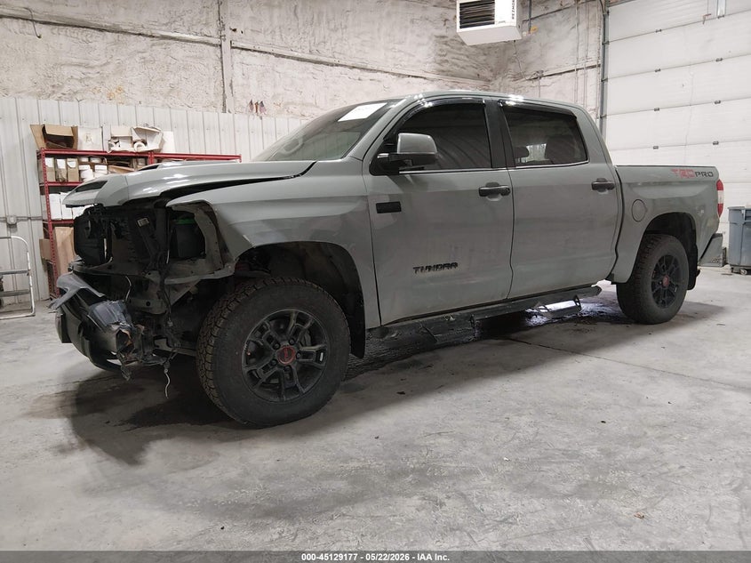 2021 Toyota Tundra VIN 5TFDY5F15MX048856 IAAI salvage auction — FRONT END, Bill Of Sale (Alaska), sold $31,200 on 2026-07-13 (photo 2)