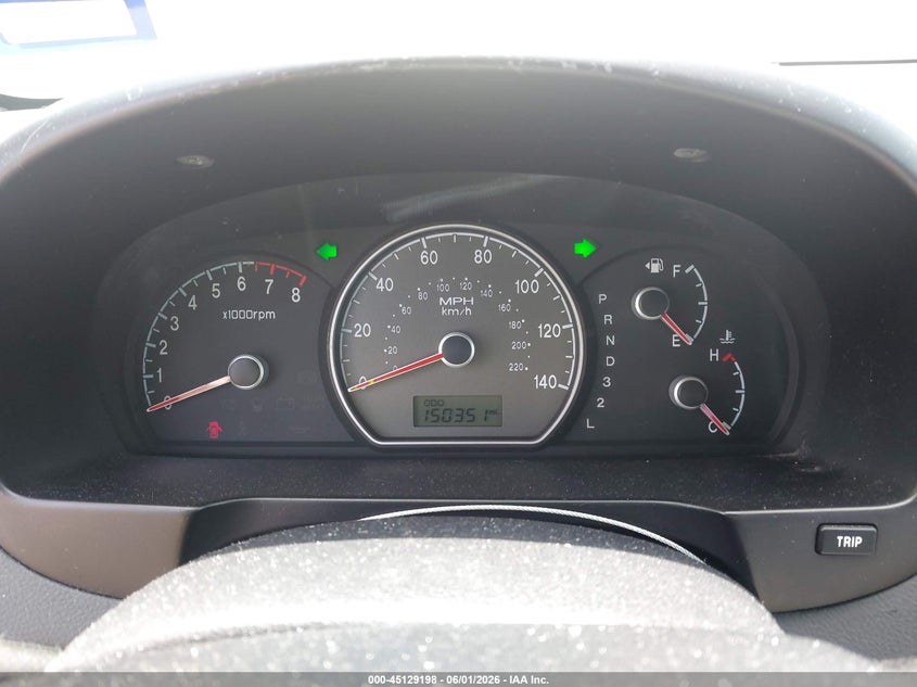 2007 Hyundai Elantra VIN KMHDU46D97U155829 IAAI salvage auction — NORMAL WEAR, Salvage (Texas), sold $250 on 2026-07-28 (photo 7)