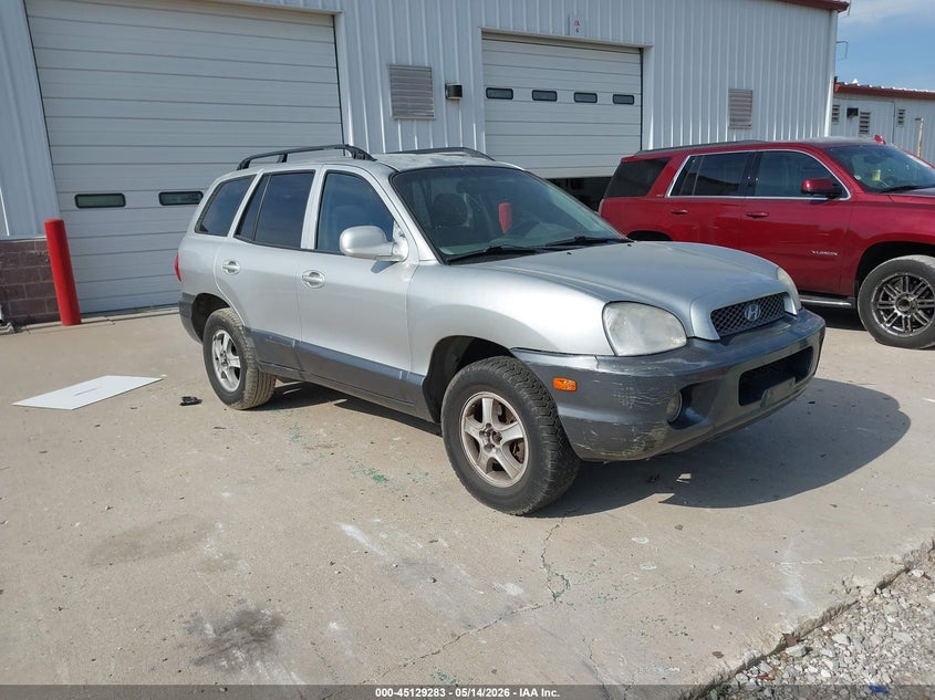 2003 Hyundai Santa fe VIN KM8SC13D13U494902 IAAI salvage auction — FRONT END, Clear (Missouri), sold $25 on 2026-07-27 (photo 1)