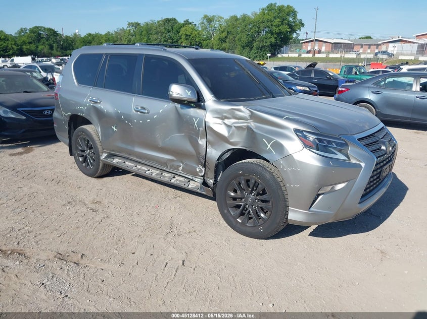 2023 Lexus Gx VIN JTJAM7BX1P5349688 IAAI salvage auction — RIGHT SIDE, Clear (Tennessee), sold $36,950 on 2026-07-06 (photo 1)