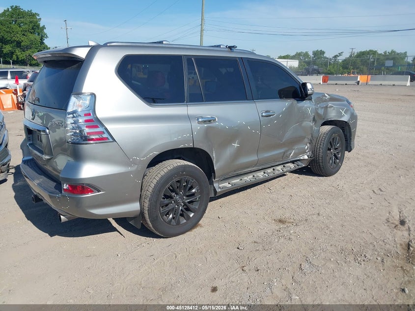 2023 Lexus Gx VIN JTJAM7BX1P5349688 IAAI salvage auction — RIGHT SIDE, Clear (Tennessee), sold $36,950 on 2026-07-06 (photo 4)