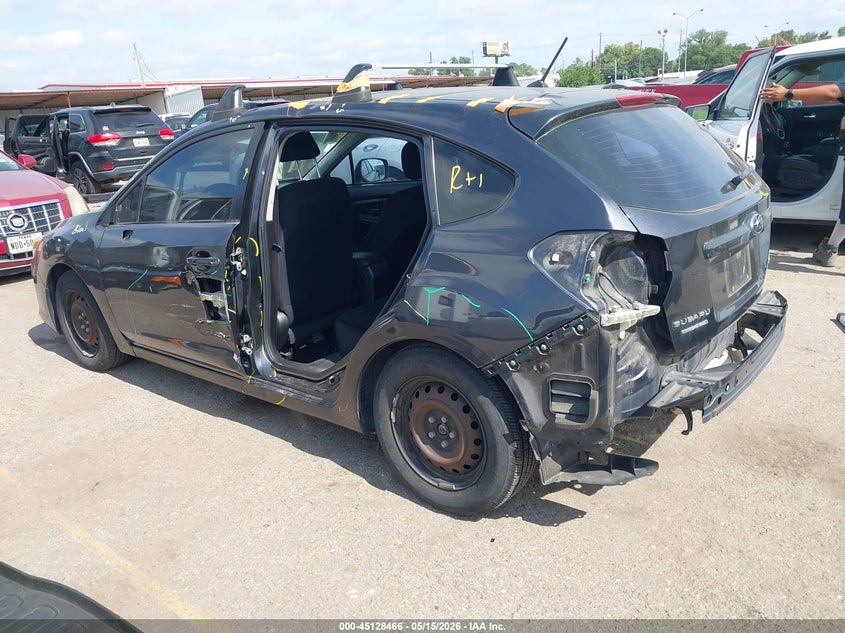 2014 Subaru Impreza VIN JF1GPAA63E8321340 IAAI salvage auction — SIDE, Original (Texas), sold $1,675 on 2026-07-22 (photo 3)