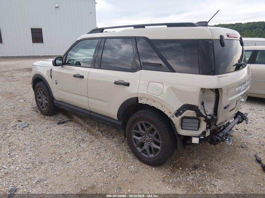 2025 Ford Bronco sport VIN 3FMCR9BN2SRE63482 IAAI salvage auction — REAR END, Salvage (Arkansas), sold $12,000 on 2026-07-24 (photo 3)