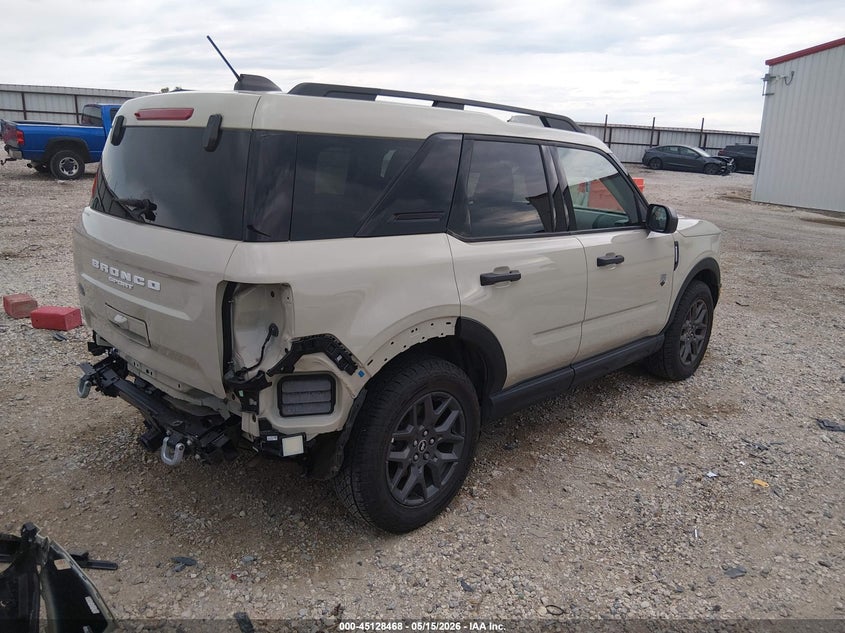 2025 Ford Bronco sport VIN 3FMCR9BN2SRE63482 IAAI salvage auction — REAR END, Salvage (Arkansas), sold $12,000 on 2026-07-24 (photo 4)