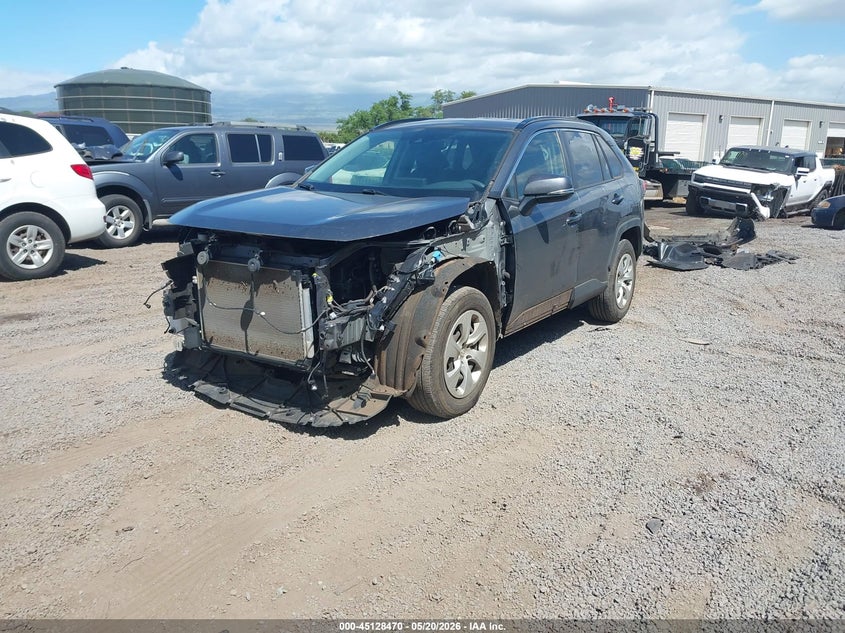 2021 Toyota Rav 4 VIN JTMK1RFV2MD078274 IAAI salvage auction — FRONT END, Salvage (Hawaii), sold $3,150 on 2026-07-28 (photo 2)