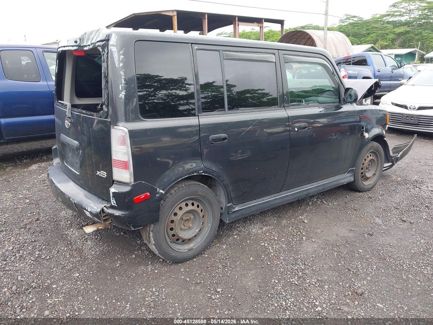 2005 Scion Xb VIN JTLKT334950199304 IAAI salvage auction — FRONT & REAR, Salvage (Hawaii), sold $25 on 2026-09-04 (photo 4)