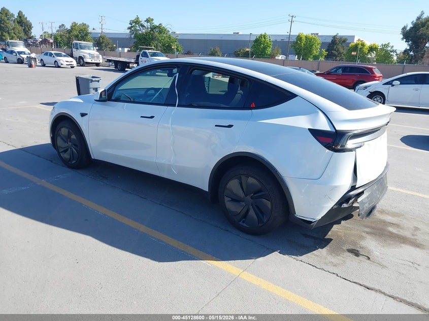 2026 Tesla Model y VIN 7SAYGDEDXTF425171 IAAI salvage auction — WATER/FLOOD, Salvage (California), sold $21,750 on 2026-07-20 (photo 3)