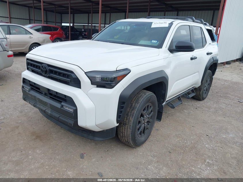 2025 Toyota 4runner VIN JTEVA5BR4S5015145 IAAI salvage auction — REAR END, Original (Texas), sold $21,700 on 2026-07-28 (photo 2)