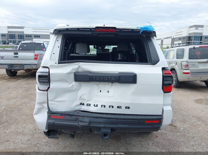 2025 Toyota 4runner VIN JTEVA5BR4S5015145 IAAI salvage auction — REAR END, Original (Texas), sold $21,700 on 2026-07-28 (photo 6)