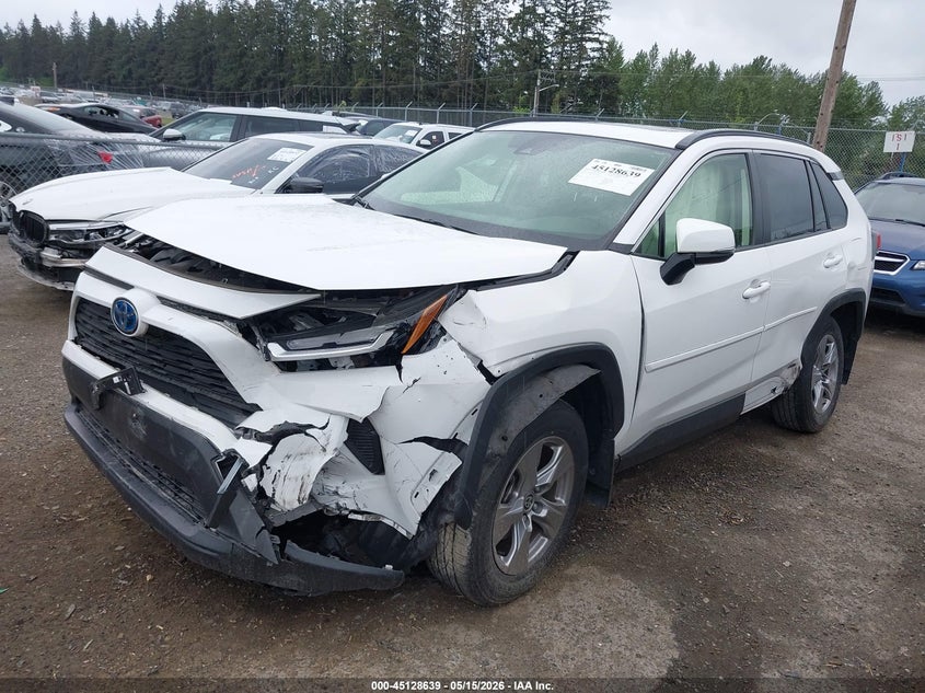 2022 Toyota Rav 4 VIN JTMRWRFV2ND140290 IAAI salvage auction — SIDE, Bill Of Sale (Washington), sold $10,850 on 2026-07-22 (photo 2)